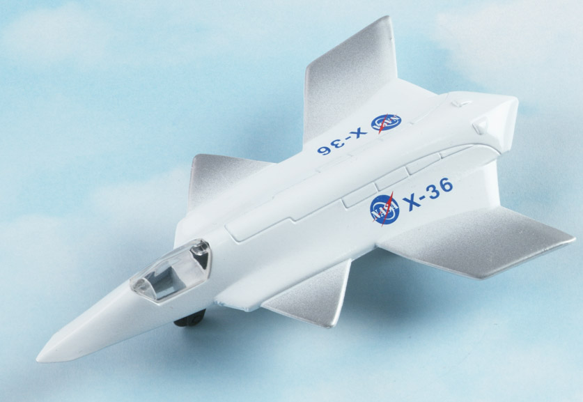 X36 Tailless Fighter Hot Wings DieCast Airplane