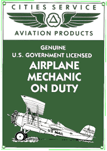 Mechanic On-Duty Sign