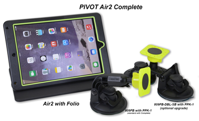 PIVOT Case with Suction Cup for iPad Air 2