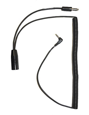 Music Adapter for Helicopter / Military Headsets