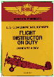Flight Instructor on Duty Sign