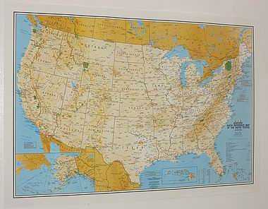 Aviators Quick Reference Wall Map