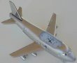 Brushed Chrome 747 Jet Airplane Clock
