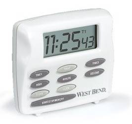 Westbend Clock Timer with Triple Timers