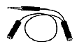 Dual Headphone Y Adapter
