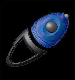 Eclipse Impulse Keychain/Clip LED Flashlight