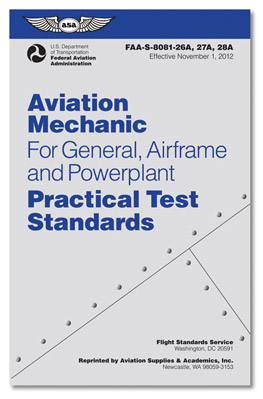 Practical Test Standards for Aviation Mechanics