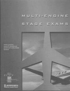 Jeppesen GFD Multi-Engine Stage/EOC Exams Booklet