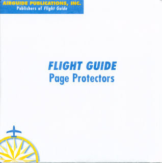 Flight Guide Page Protectors