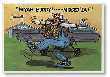 Hiyah Buddy Aviation Greeting Card
