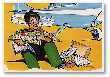 First Cross Country Aviation Greeting Card