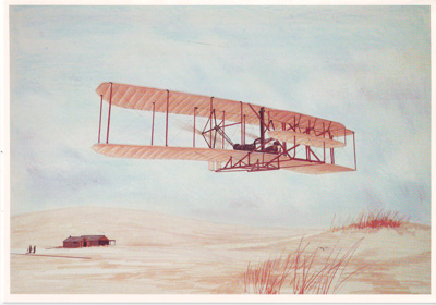 Wright Flyer Greeting Card