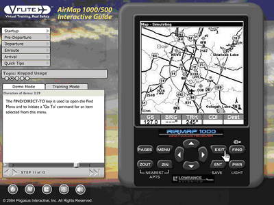 VFlite Lowrance AirMap 1000/500 Interactive Guide