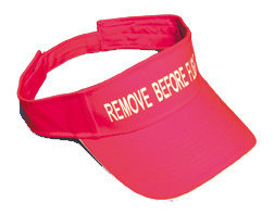 Remove Before Flight Visor