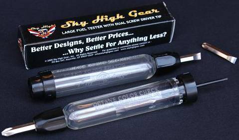 Sky High Aircraft Fuel Tester