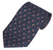 Helicopter Print Tie - 100% Silk
