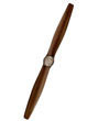 WW I Laminated Propeller with Clock