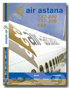 Air Astana B737-800 / B757-200 / Fk50 Cockpit Video (DVD)