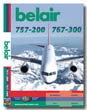 Belair Airlines B757-200 / B767-300 Cockpit Video (DVD)