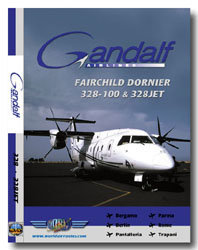 Gandalf Airlines Do328-100 / Do328JET Cockpit Video (DVD)
