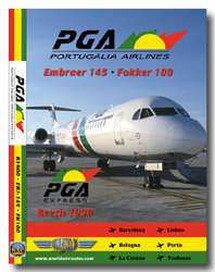 Portugalia ERJ-145 / Fk100 / B1900D Cockpit Video (DVD)