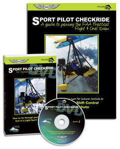 Sport Pilot Checkride Combo - Book and DVD Video