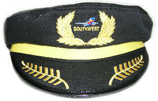 Children's Pilot Hat - Southwest Airlines