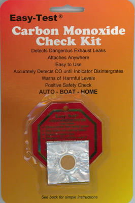 Easy-Test Carbon Monoxide Detector