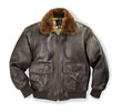The Cockpit Navy G-1 Antique Lamb Leather Jacket