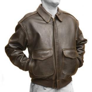 The Cockpit Antique Lambskin A-2 Leather Jacket