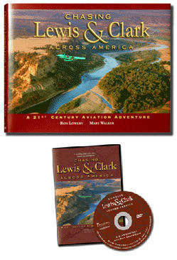 Chasing Lewis and Clark Across America (Hardcover Book and DVD Bundle)
