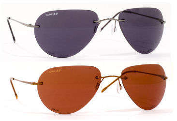 VedaloHD Alba Rimless Small Aviator Sunglasses