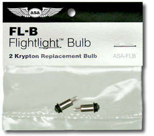 2 Spare Light Bulbs for Flightlight