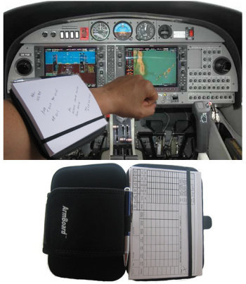 ArmBoard Cockpit Writing Tool