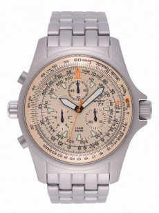 Torgoen T1 Titanium E6B Watch T01205 - Titanium Band
