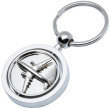 Rotating Airplane Key Ring
