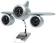 Airplane Clock and Thermometer