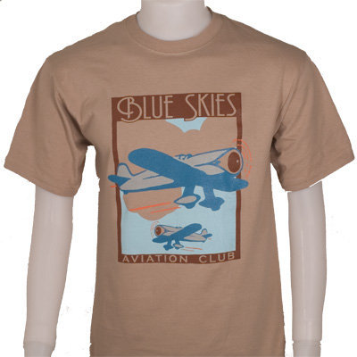 Blue Skies Aviation Club T-Shirt