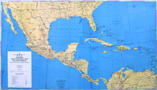 Aviators Quick Reference Flight Case Map - Latin America