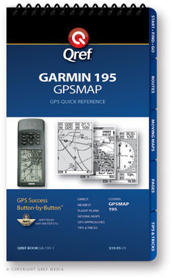 Garmin GPSMAP 195 Multi-Page Qref Book