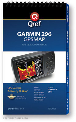 Garmin GPSMAP 296 Multi-Page Qref Book