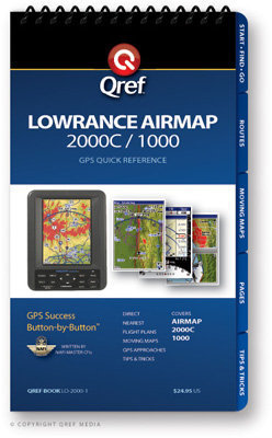 Lowrance Airmap 2000C / 1000 Multi-Page Qref Book