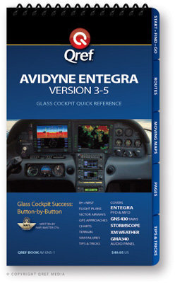 Avidyne Entegra (Ver. 3-5) Multi-Page Qref Book