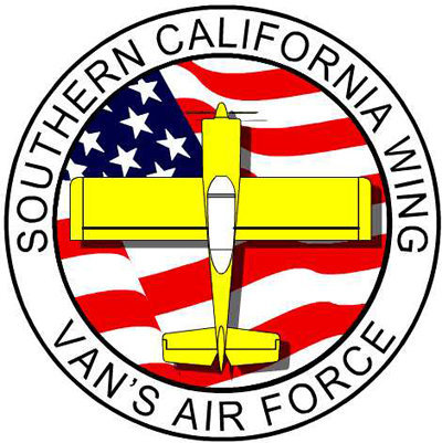 Southern California Van's Air Force Stickers - 4