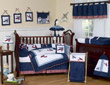Aviator Crib Bedding Set - 9 piece