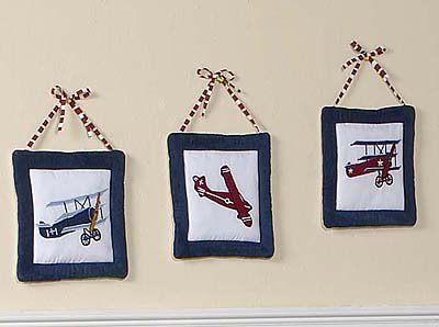 Aviator Bedroom Wall Hangings