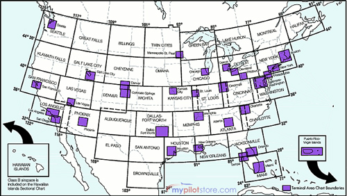 Sectional Chart Map