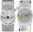 APR E6-B4WHL Pocket Size Flight Computer
