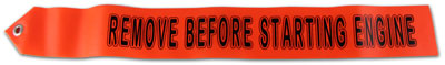 Remove Before Starting Engine Streamer