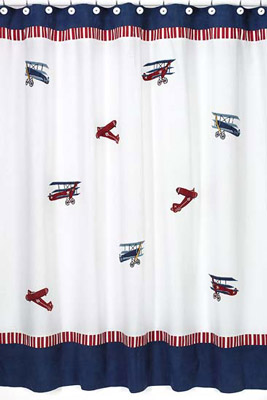Aviator Shower Curtain